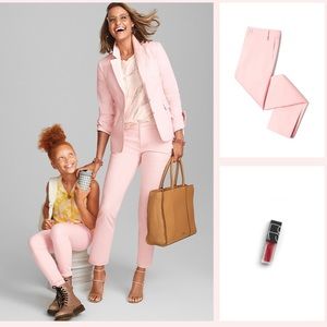 Cabi size 4 split hem Grace trousers pink Barbie pink